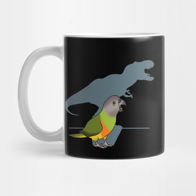 t-rex shadow - senegal parrot by FandomizedRose